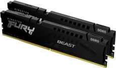 Память 8Gb x 2 (16Gb Kit) DDR5, 5200 MHz, Kingston Fury Beast, Black (KF552C40BBK2-16)