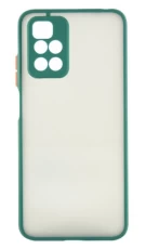 Накладка силіконова для смартфона Xiaomi Redmi 10, Gingle Matte Case (strong) Dark Green