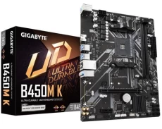 Мат.плата AM4 (B450) Gigabyte B450M K