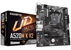 Мат.плата AM4 (A520) Gigabyte A520M K V2