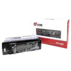 Автомагнітола SIGMA СP-250ВТ RGB