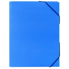 Папка-бокс A4, Blue, H-Tone, на гумках (JJ409342-blue)