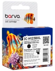 Картридж HP №123XL (F6V19AE), Black, Barva (IC-H123BXL)