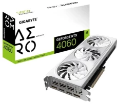 Відеокарта GeForce RTX 4060, Gigabyte, AERO OC, 8Gb GDDR6 (GV-N4060AERO OC-8GD)