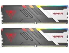 Память 16Gb x 2 (32Gb Kit) DDR5, 6000 MHz, Patriot Venom RGB, Black (PVVR532G600C36K)