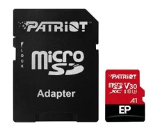 Карта памяти microSDXC, 1Tb, Patriot EP, SD адаптер (PEF1TBEP31MCX)