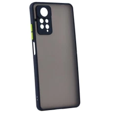 Накладка силиконовая для смартфона Xiaomi Redmi Note 12 Pro 4G, Gingle Matte Case (strong) Dark Blue
