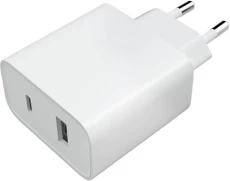 Мережевий зарядний пристрій Xiaomi, White, 33 Вт, USB + Type-C, PD (BHR4996GL)