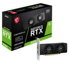 Відеокарта GeForce RTX 3050, MSI, OC, 6Gb GDDR6 (RTX 3050 LP 6G OC)