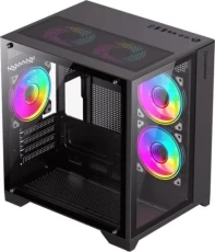 Корпус GameMax Infinity Mini Black, без БЖ, Micro ATX / Mini ITX