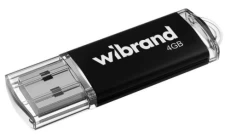 Флеш накопитель USB 4Gb Wibrand Cougar, Black, USB 2.0 (WI2.0/CU4P1B)