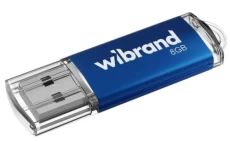 Флеш накопитель USB 8Gb Wibrand Cougar, Blue, USB 2.0 (WI2.0/CU8P1U)