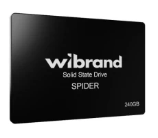 Твердотільний накопичувач SSD 240Gb, Wibrand Spider, SATA3, 2.5", Bulk (WI2.5SSD/SP240GB)
