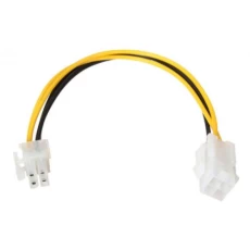 Удлинитель питания 4-pin MB (F) - 4-pin MB (M), 15 см (S0721)
