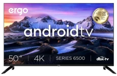 Телевизор 50" ERGO 50GUS6500, Black