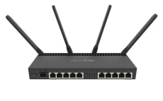 Маршрутизатор Mikrotik RB4011iGS+5HacQ2HnD-IN (4x1.4 GHz/1Gb, 10x1GE, 1xSFP+)