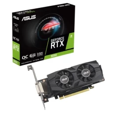 Видеокарта GeForce RTX 3050, Asus, LP BRK OC, 6Gb GDDR6 (RTX3050-O6G-LP-BRK)