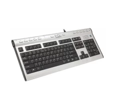 Клавіатура A4tech KL-7MU-R X-slim PS 2 доп.USB 2.0&Headset, 17 горячих клавиш