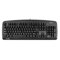 Клавіатура A4tech KB-720 PS 2 Black 107 key, w Ukr. keys, ergonomic