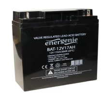 Аккумуляторная батарея EnerGenie, 12V, 17 Ач, AGM, T3 (BAT-12V17AH/4)