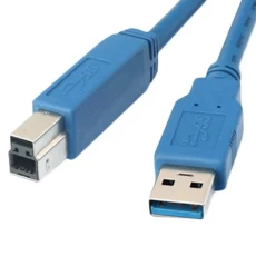 Кабель USB 3.0 AM - USB BM, 3 м, Blue, Atcom (12824)