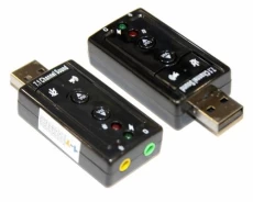 Звукова карта USB 2.0, 7.1, 3D Sound, Box