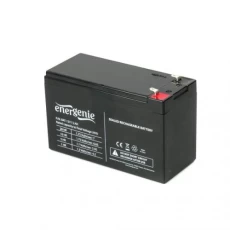 Акумуляторна батарея EnerGenie, 12V, 7.2 Агод, AGM, T2 (BAT-12V7.2AH)