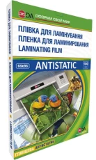 Пленка для ламинирования, 65x95, 100 мкм, глянцевая, 100 шт, D&A Art Antistatic (11201010208YA)