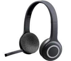 Навушники Logitech H600, Black, USB, бездротові, мікрофон (981-000342)
