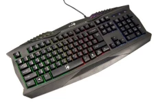 Клавіатура Genius Scorpion K220 USB Black, ігрова, 7 кольорів підсвічування