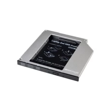 Шасі для ноутбука Grand-X, Black, 9.5 мм, для SATA 2.5, алюмінієвий корпус (HDC-26)