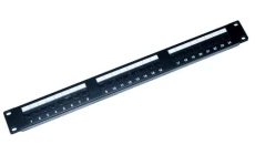 Патч-панель 24 порта, 19, Ritar, 1U, Cat.5e, UTP, Black (7514)