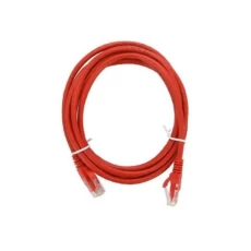 Патч-корд 2 м, UTP, Red, Cablexpert, литий, RJ45, кат.5е (PP12-2M/R)
