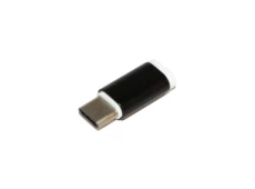 Переходник Type-C (M) - microUSB 2.0 (F), Black, Atcom (8101)