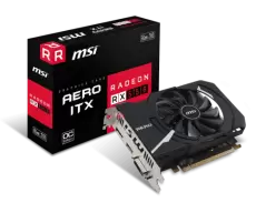 Видеокарта Radeon RX 550, MSI, AERO ITX OC, 2Gb DDR5, 128-bit (RX 550 AERO ITX 2G OC)