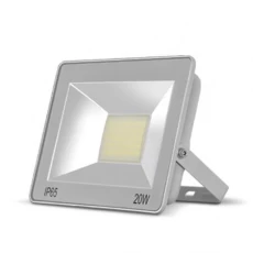 Прожектор LED, Videx Titanum, 20W, 6000K, 220V, 1400Lm, White, IP65, кабель із заземленням (LF206)