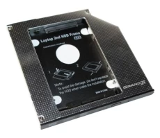 Шасі для ноутбука Grand-X, Black, 9.5 мм, для SATA 2.5, алюмінієвий корпус (HDC-24N)