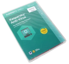 Антивирусная программа Kaspersky Anti-Virus 2018, 2 Desktop 1 year Base (DVD-Box)