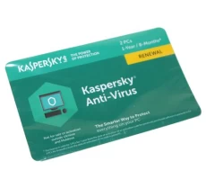 Антивирусная программа Kaspersky Anti-Virus 2018, 2 Desktop 1 year Renewal Card