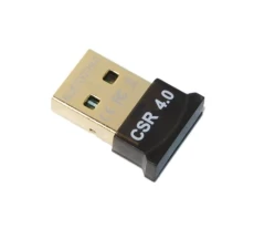Контролер USB - Bluetooth VER 4.0 HQ-Tech BT4-S1, Extra Slim, Qualcomm CSR8510, (плоский), blister