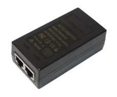 PoE адаптер 48V 0.5A (24Вт) із портами Ethernet 10 100 1000Мбіт с