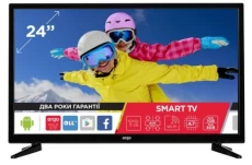 Телевізор 24 ERGO LE24CT5500AK LED HD 1366x768 60Hz, DVB-T2, HDMI, USB, VESA (100x100)