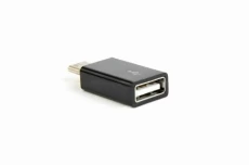 Переходник Type-C (M) - USB 2.0 (F), Black, Cablexpert (CC-USB2-CMAF-A)