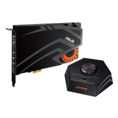 Звукова карта Asus Strix Raid DLX, 7.1, PCI-E 1x, 124 дБ, внешний блок управления (90YB00H0-M1UA00)
