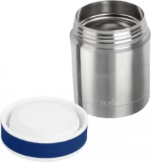 Термос для еды Nuvita из нержавеющей стали, 350 ml, Grey (NV1470)