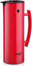 Термос-кувшин Lamart, пластик, 1000 ml, Red (LT4011)