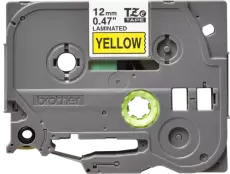 Картридж Brother TZe-631, Black Yellow, 12 мм 8 м, ламінована стрічка, що клеїться (TZE631)