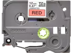 Картридж Brother TZe-431, Black Red, 12 мм 8 м, ламінована клеюча стрічка (TZE431)