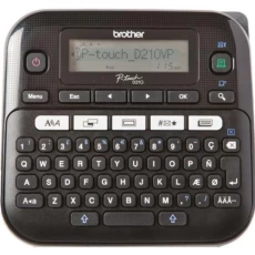 Принтер стрічковий для маркування Brother P-Touch PT-D210, Black