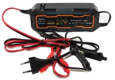 Автомобільний зарядний пристрій BYGD 6V 12V 3А, з індикацією, AC 200V-240V, DC 6V-12V 0.9A + кроко